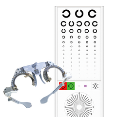 Trial frames and lenses