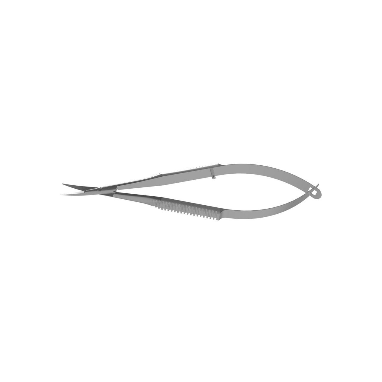Scissors Spring Handle Type Curved