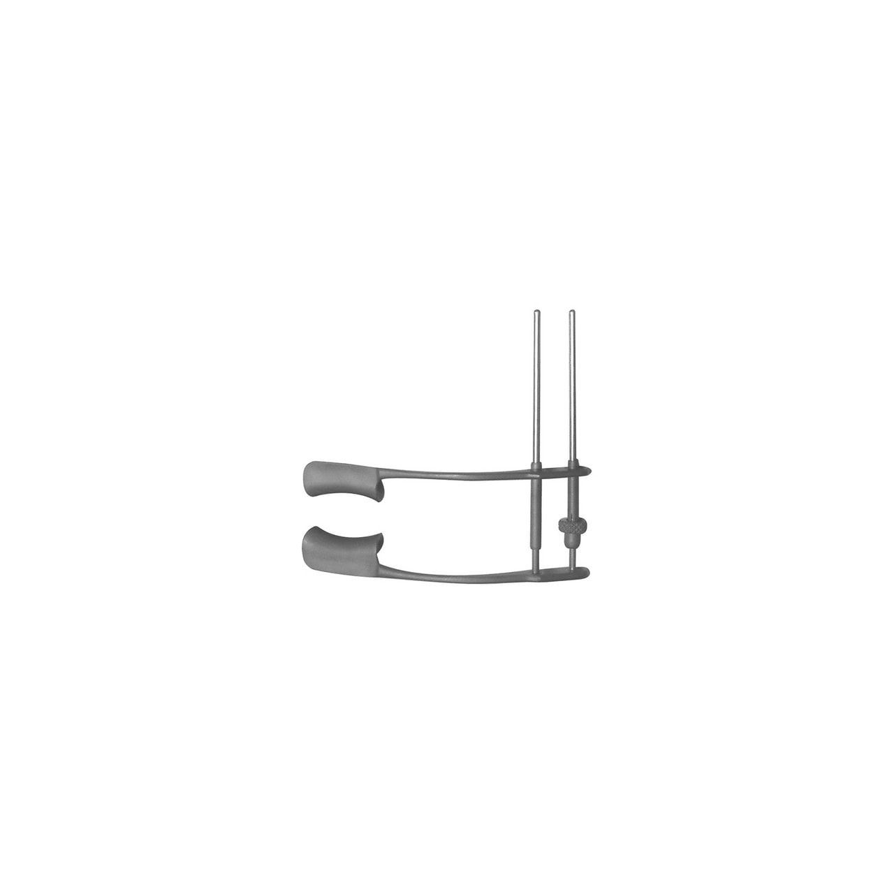 Speculum Large Non-Glare Finish Right