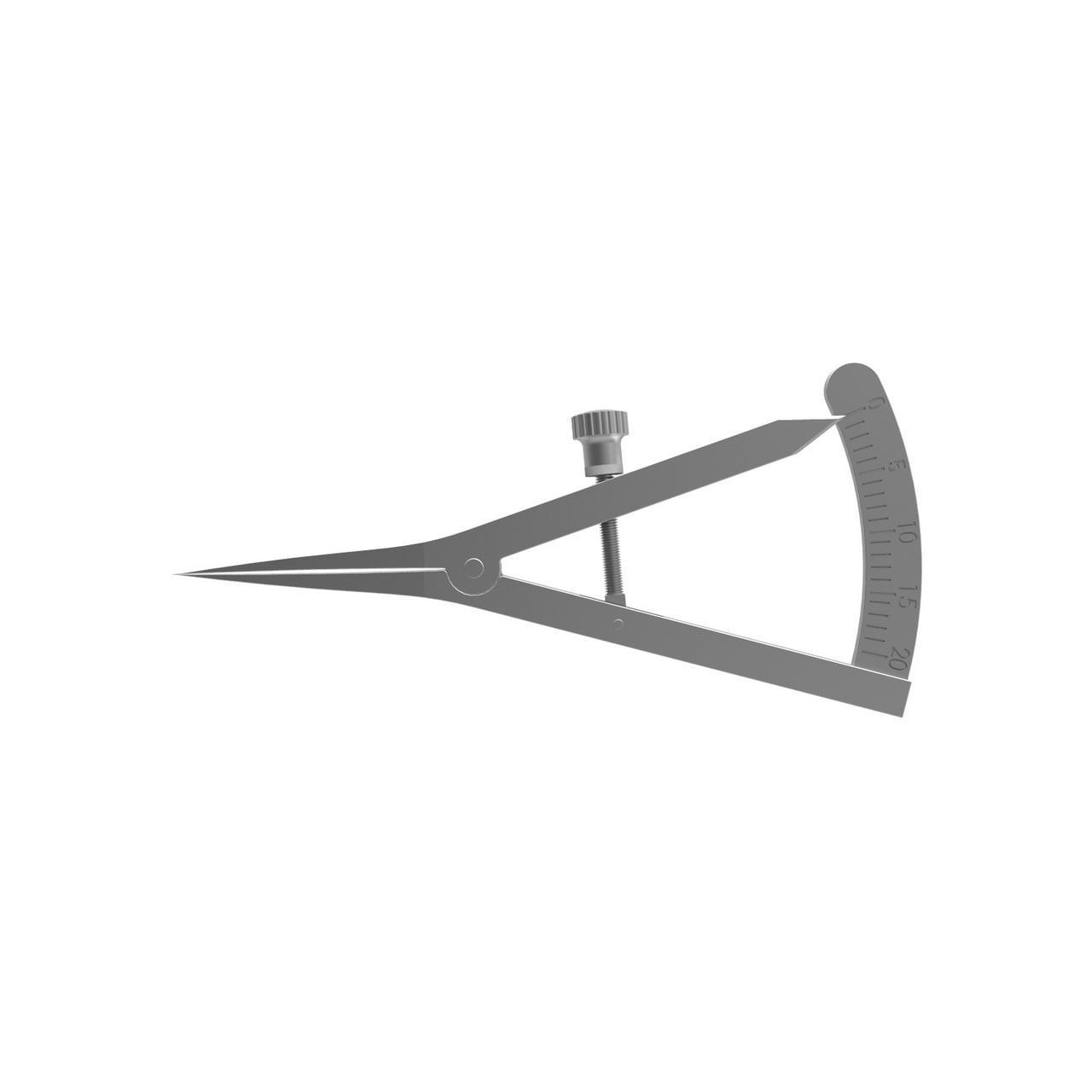 Caliper CASTROVIEJO Straight Tip
