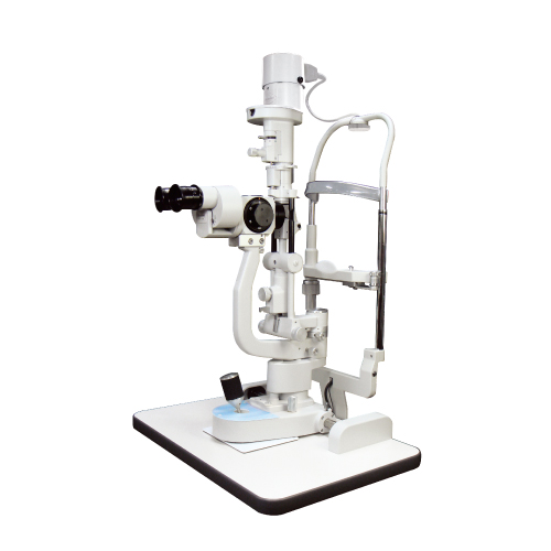 LED Slit Lamp Microscope with 5 steps Magnifications, Convergent Optics