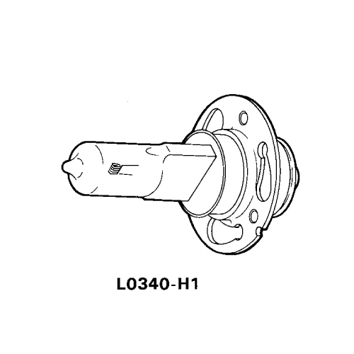 Spare Bulb for 1000G Slit Lamp 12V, 4.2A