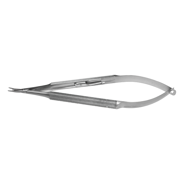 Needle Holder with Scissors for Microsurgery Curved with Lock | Needle ...