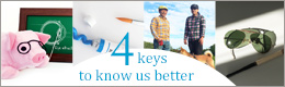 4keys to know us better