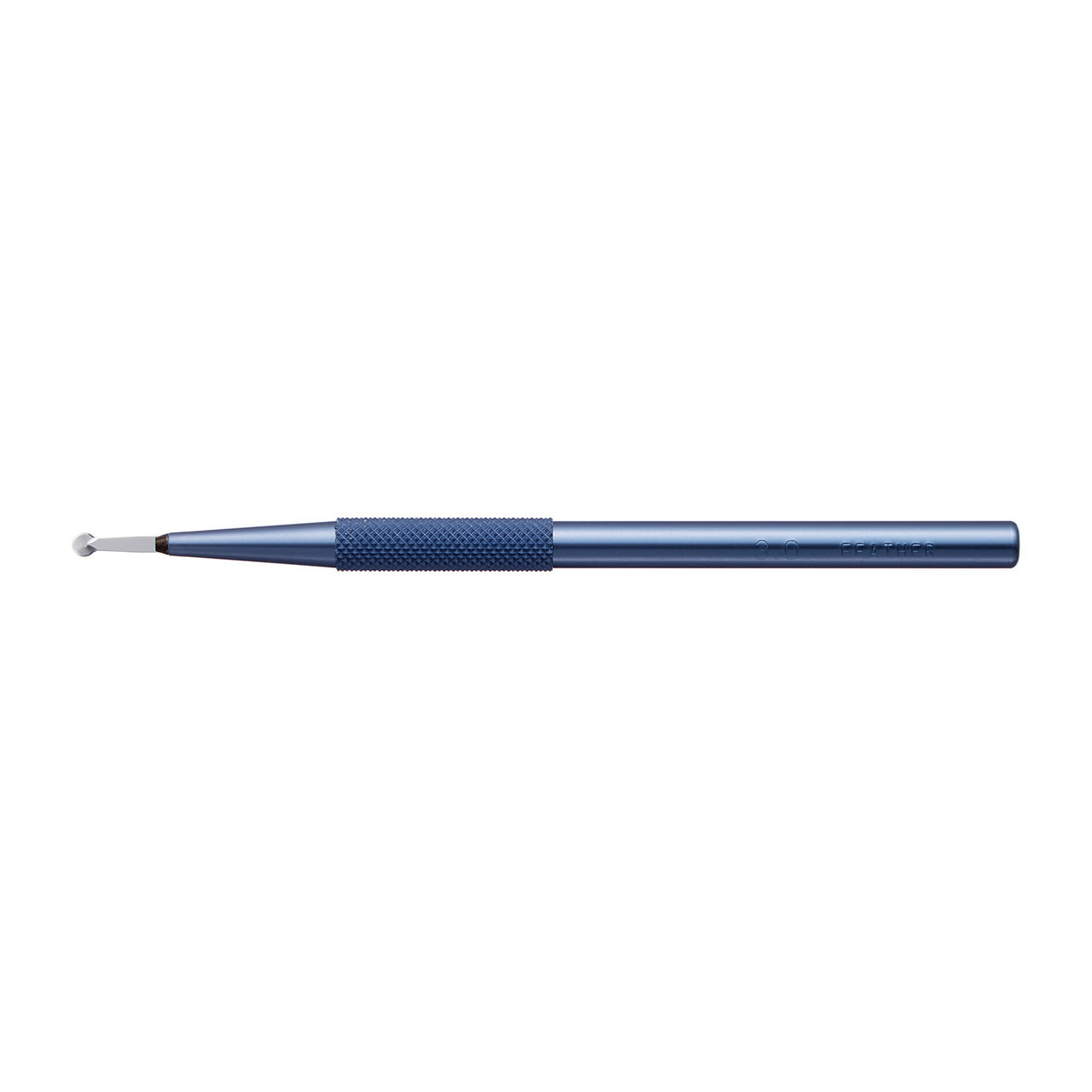 ラウンドナイフ 直 バイベベル 3.0mm アルミニュウムハンドル(5本入)