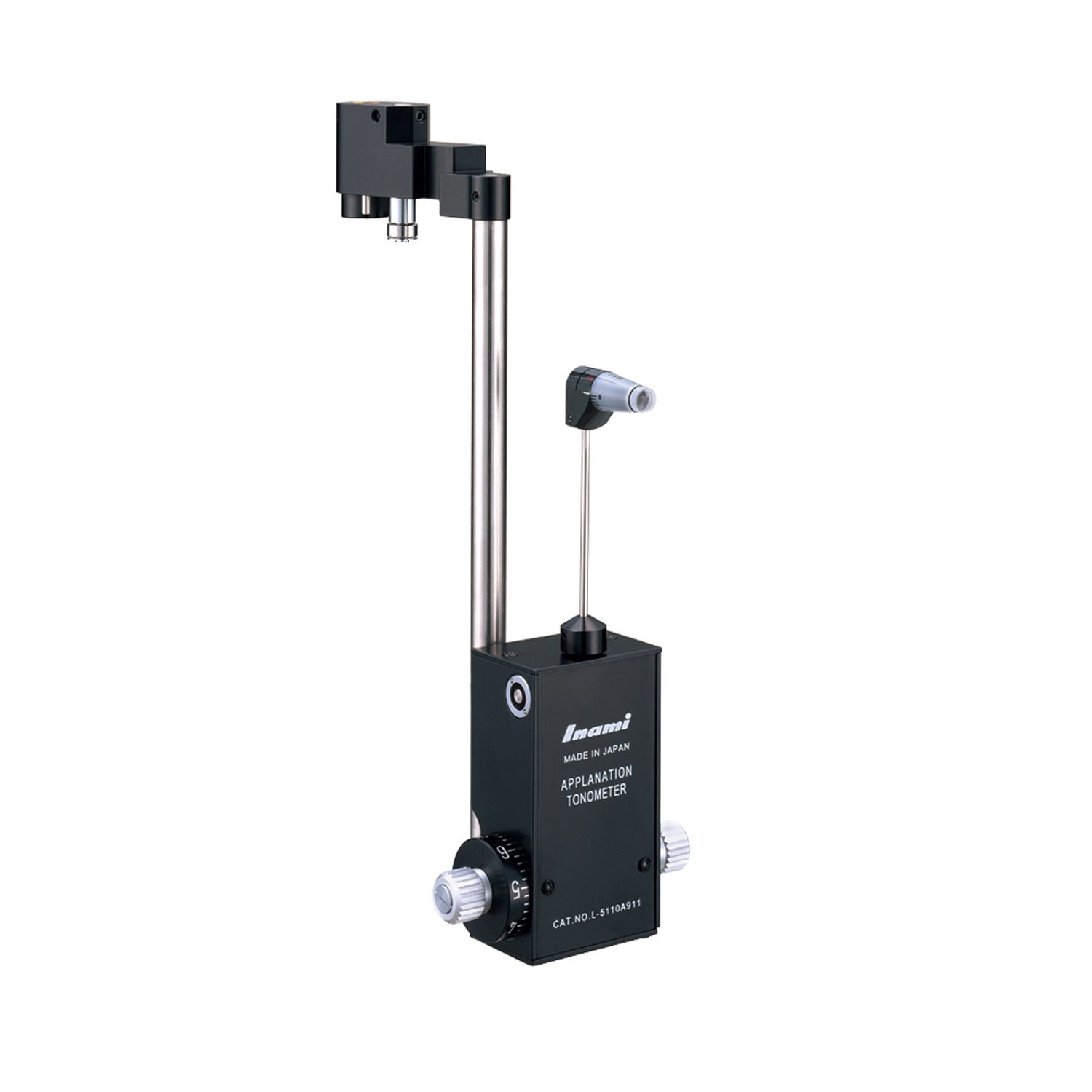 INAMI Applanation Tonometer with swing Arm and two cone prisms