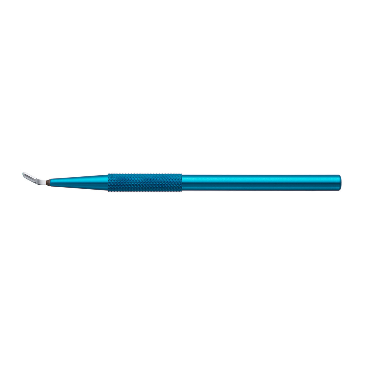 クレセントナイフ 曲 バイベベル 2.2mm アルミニュウムハンドル（5本入）