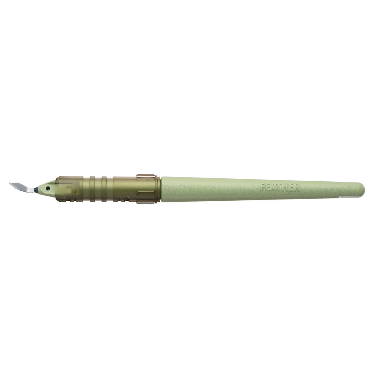 インプラントナイフ 曲 べベルアップ 4.1mm セーフシールドハンドル(5本入)